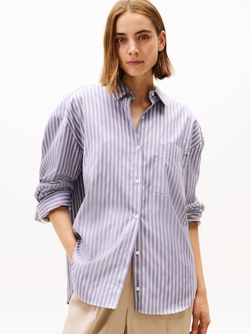 Chemisier TOMMY HILFIGER en violet : devant
