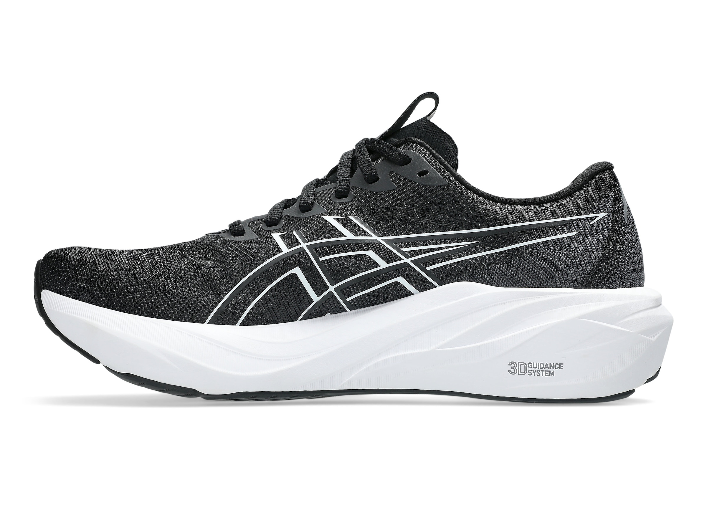 ASICS Running Shoes in Black: front