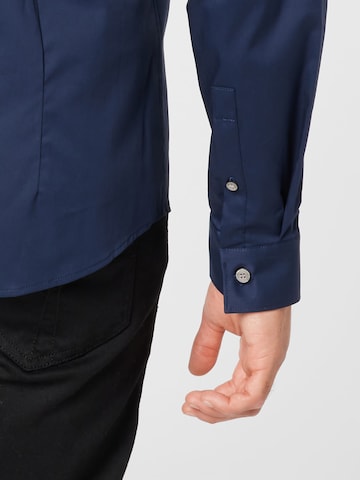 Tiger of Sweden Slim fit Button Up Shirt 'FILBRODIE' in Blue