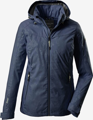 KILLTEC Outdoorjacke in Blau: predná strana