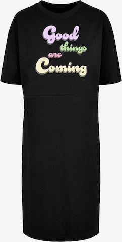 Merchcode Dress 'Good Things' in Black: front