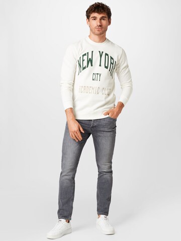 Only & Sons Sweatshirt 'DYLAN' in White