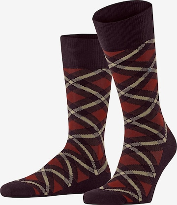 BURLINGTON Socken 'Tartan' in Pink: Vorderseite
