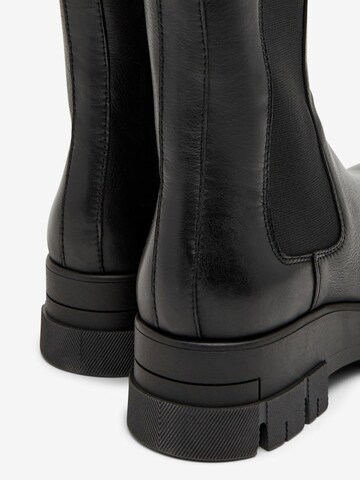 Chelsea Boots 'Devina' Bianco en noir