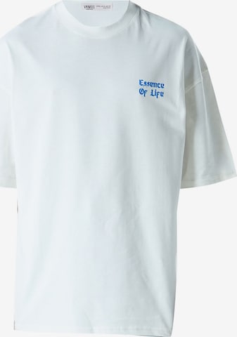 T-Shirt 'Mallow' VAMOS CLO en bleu : devant