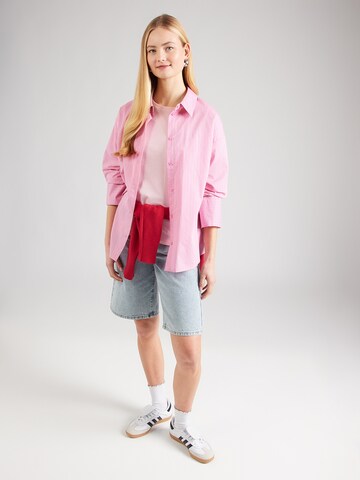 ONLY Shirt 'ONLKITA' in Roze
