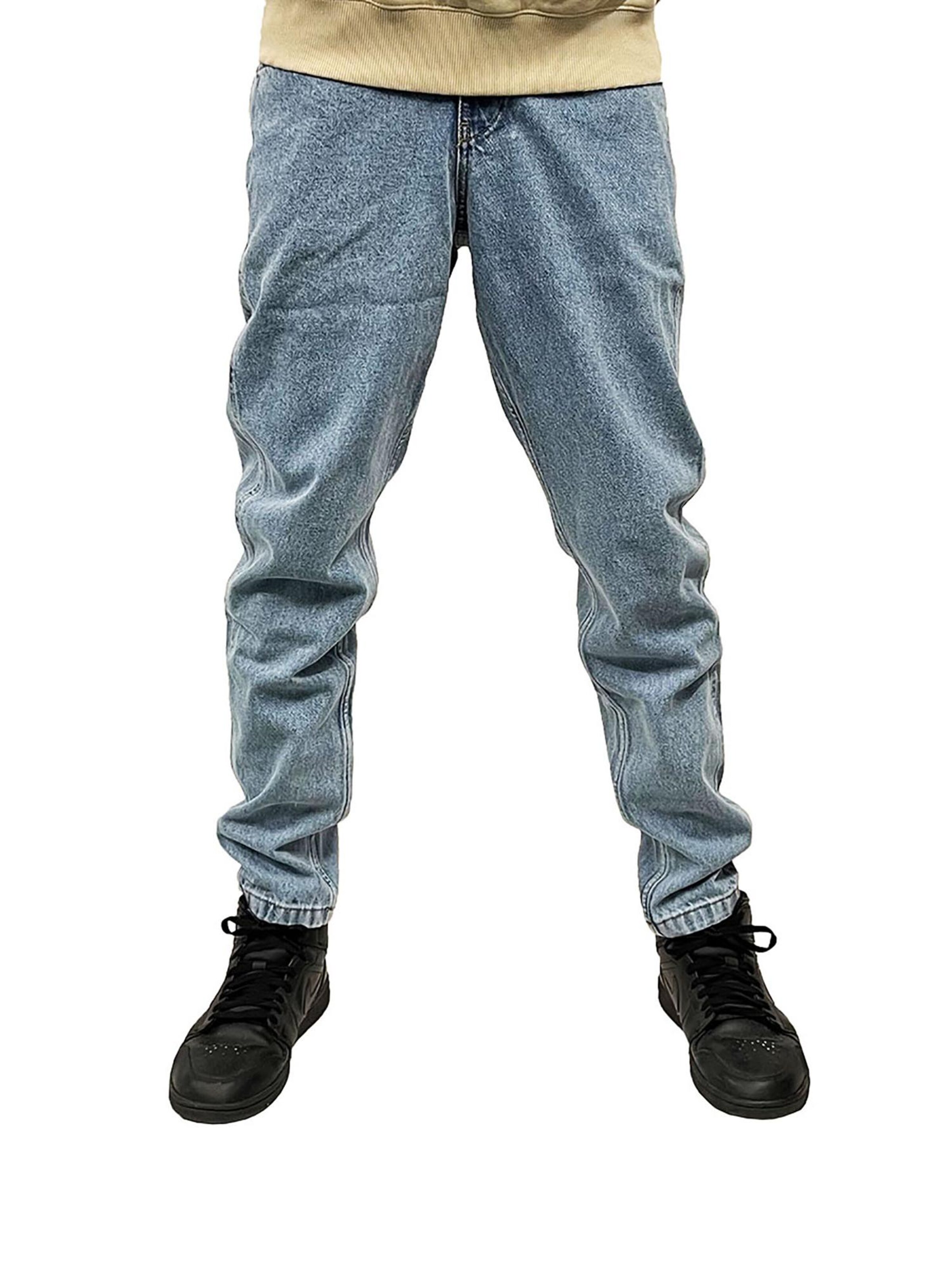 Karl Kani Regular Jeans 'Signaure Tapared' in Blue