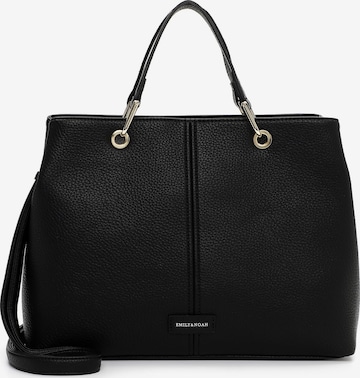 Cabas 'Halla' Emily & Noah en noir : devant