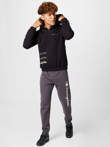 Champion Authentic Athletic Apparel Суичър в черно