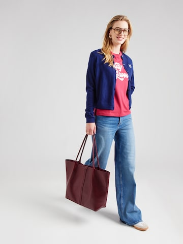 UNITED COLORS OF BENETTON Shirt in Rood