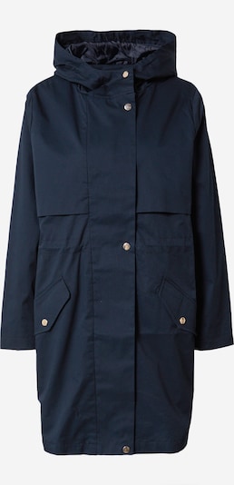 Oasis Parka mi-saison en bleu marine, Vue avec produit