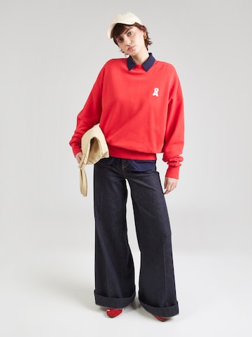ARMEDANGELS Sweatshirt 'Alizaa' (GOTS) in Rot