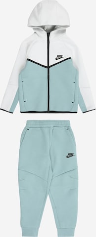 Trening 'TECH FLEECE' de la Nike Sportswear pe verde: față