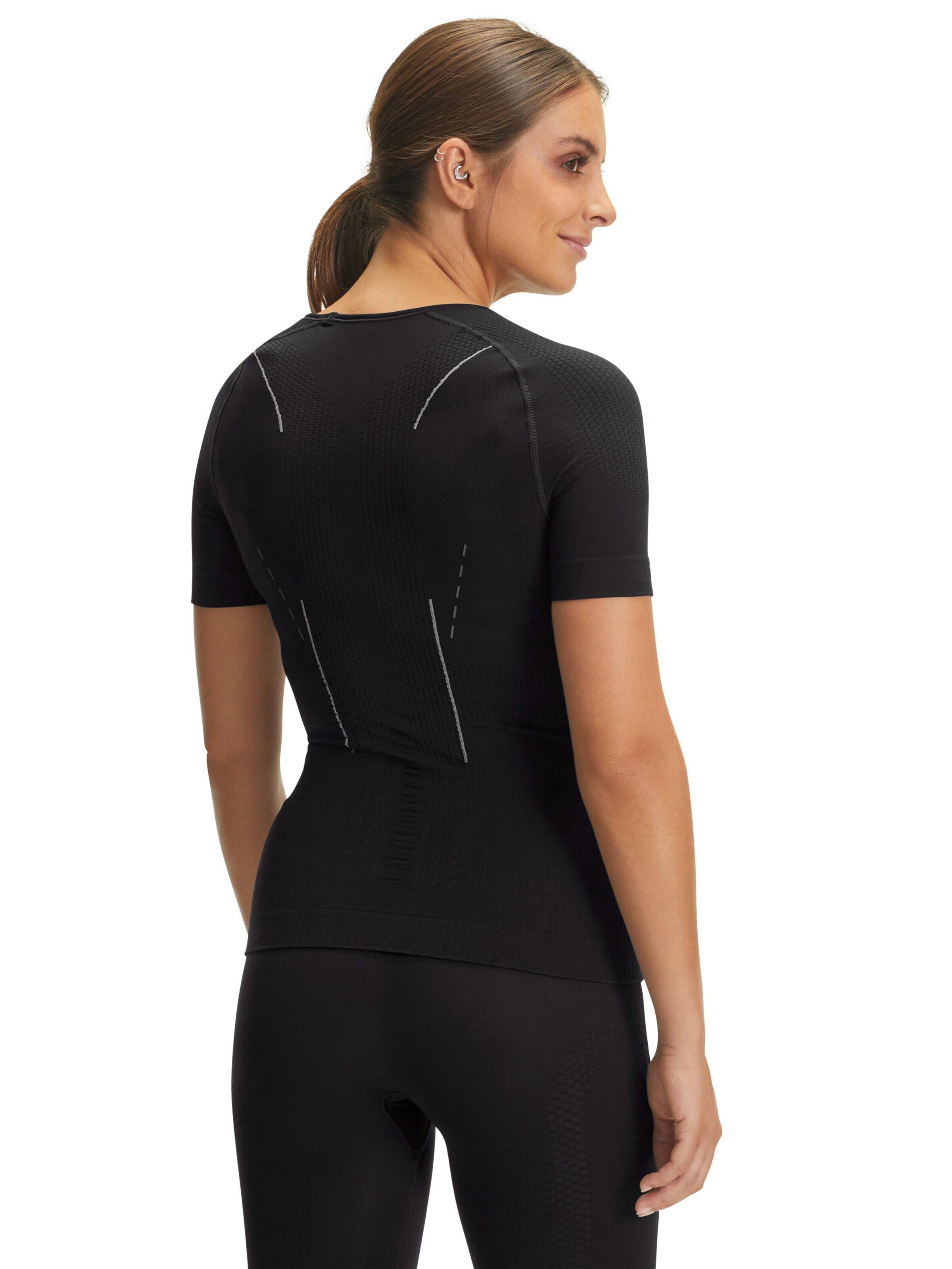 FALKE Funktionsshirt 'Impulse Running'‌‌‌‌‌‌ in Schwarz