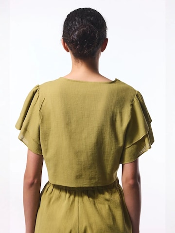 Penti - Blusa body 'Bodys' em verde