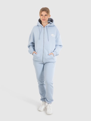 Smilodox Sweatjacke 'Amora' in Blau