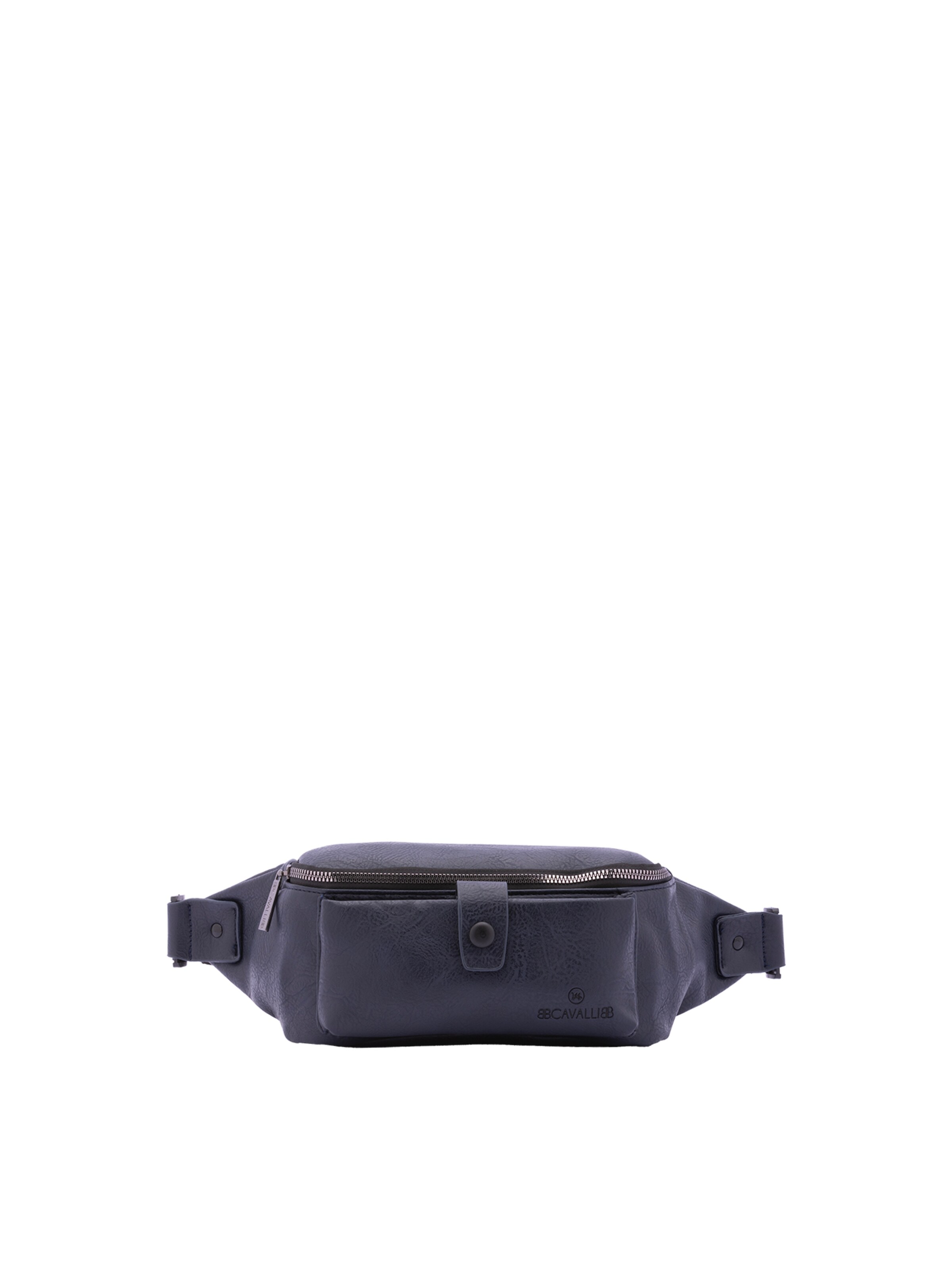 Marsupio 'Marsupio B Cavalli uomo poliestere con zip e tasche' di B. Cavalli in blu: frontale