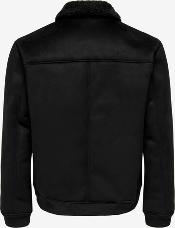 Only & Sons Between-season jacket 'Thor' in Black