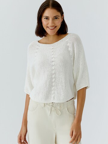 OUI Pullover in Weiß: Vorderseite