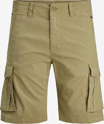 JACK & JONES Regular Cargo Pants 'Zack' in Beige: front