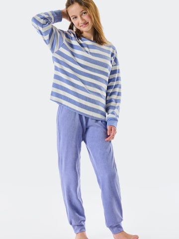 SCHIESSER Nachtkledij ' Teens Nightwear ' in Blauw: voorkant