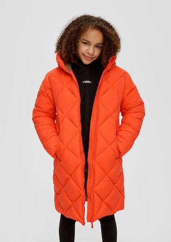 Manteau s.Oliver en orange : devant