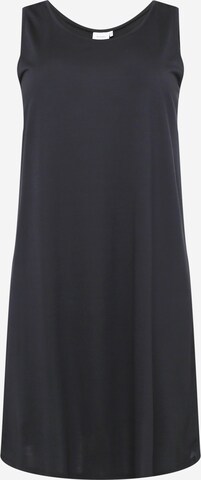 Fransa Curve Dress 'LOLA' in Black: front