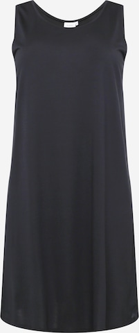 Fransa Curve Dress 'LOLA' in Black: front