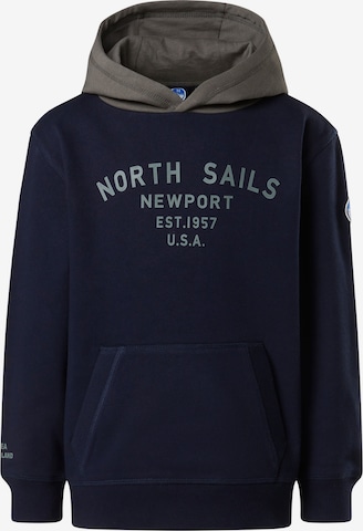 North Sails Sweatshirt in Blau: Vorderseite