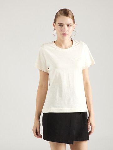 T-shirt GANT en blanc : devant