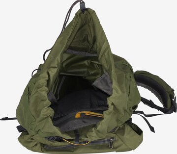 JACK WOLFSKIN Sports Backpack 'Highland Trail 55' in Green