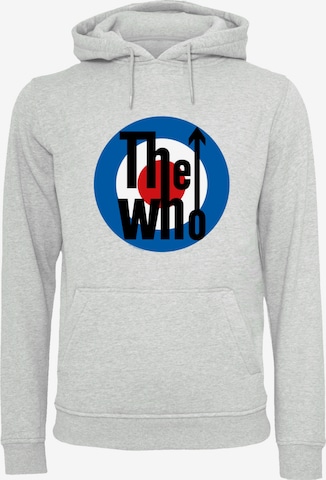 F4NT4STIC Sweatshirt 'The Who Target Classic' in Grau: Vorderseite