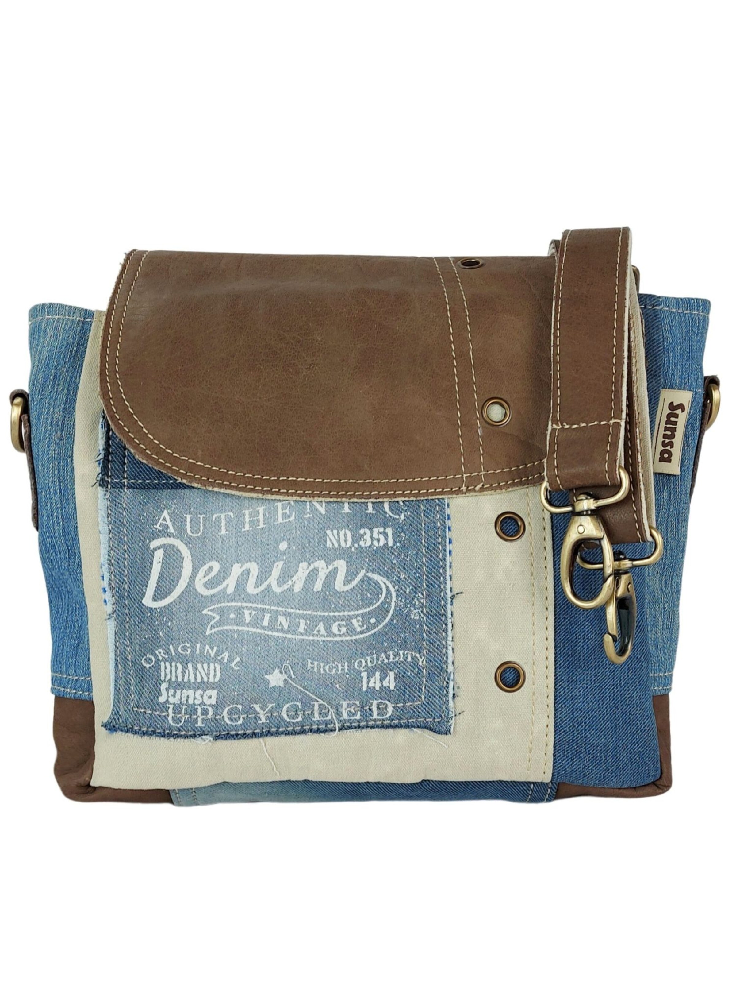 Sunsa Crossbody Bag 'Sunsa' in Blue: front