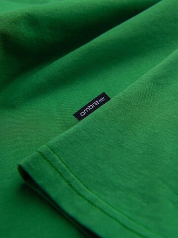 Ombre Shirt 'OM-TSBS-0146' in Green