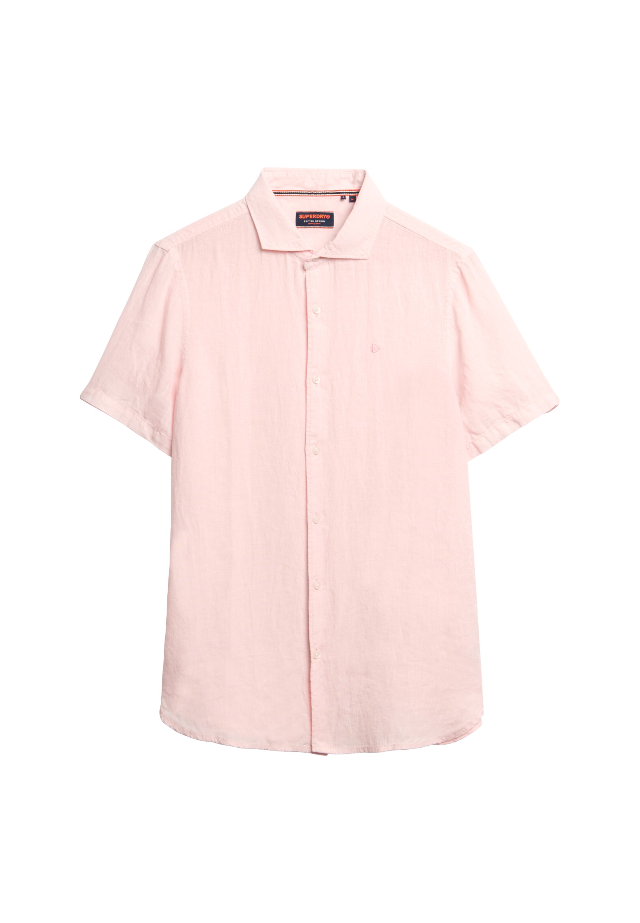 Coupe regular Chemise 'Vacation' Superdry en rose : devant
