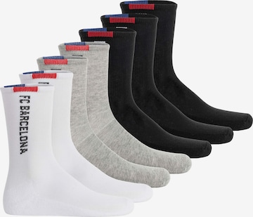 Chaussettes FC Barcelona en mélange de couleurs : devant