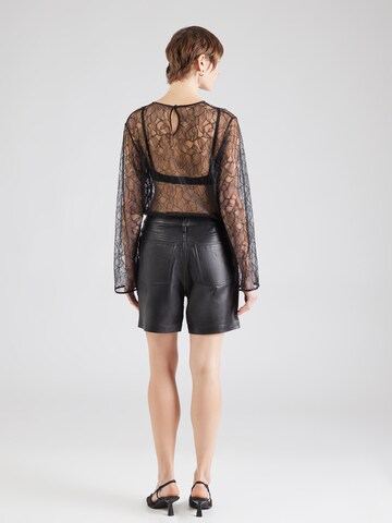 MICHAEL Michael Kors Regular Trousers in Black