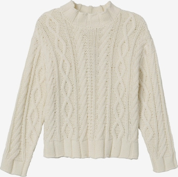 Pull-over NAME IT en blanc : devant