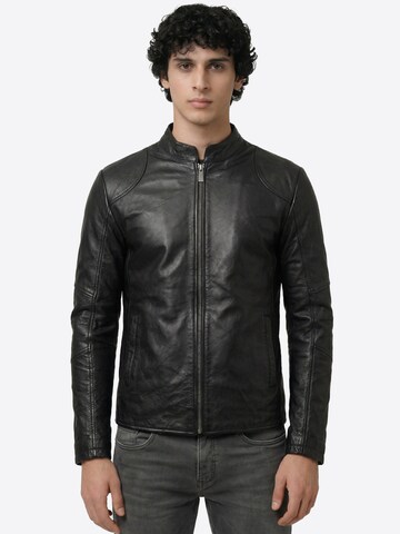 Crone Between-Season Jacket 'IVAR' in Black: front