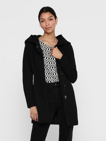 Manteau mi-saison 'Sedona' ONLY en noir : devant