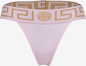 String 'TOPEKA' di VERSACE in rosa: frontale