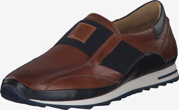 Galizio Torresi Classic Flats in Brown: front