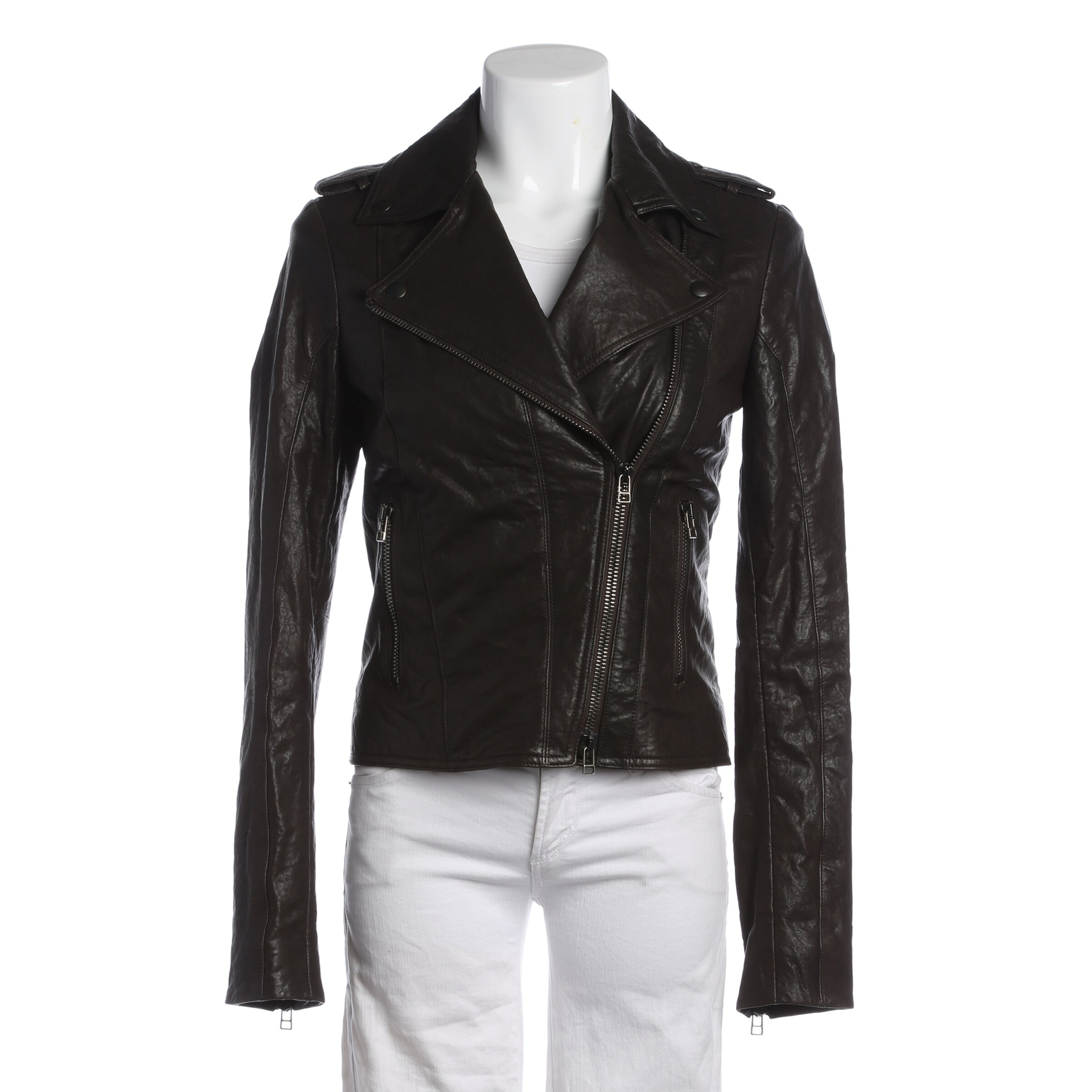 SLY 010 Jacket & Coat in S in Brown: front