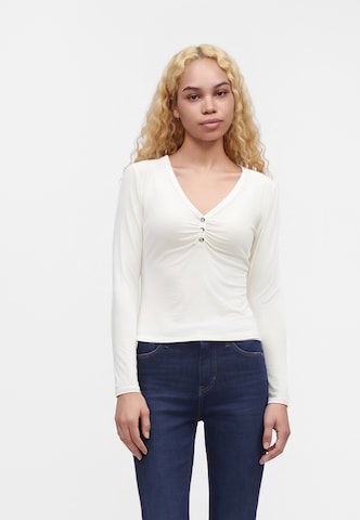 Maglietta 'BIANCA' di GUESS in bianco: frontale
