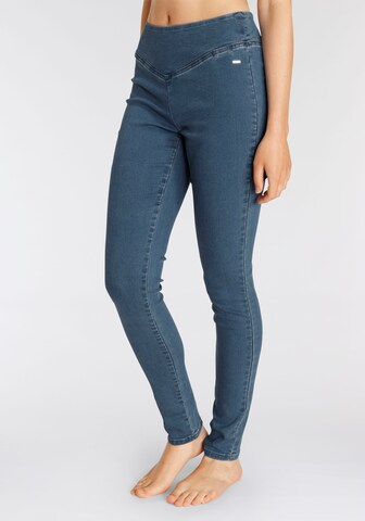 Skinny Jeggings BUFFALO en bleu : devant