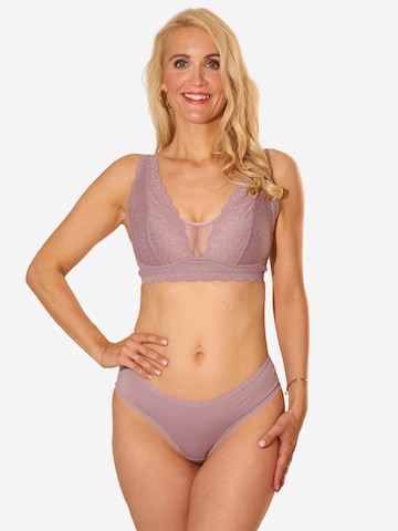 SugarShape T-shirt BH 'Elva' in Lila