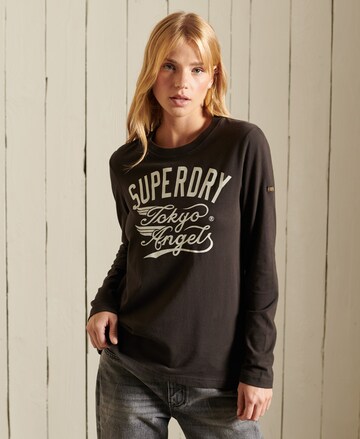 Superdry Shirt in Schwarz