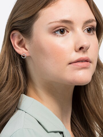 Heideman Earrings 'Globi' in Silver: front