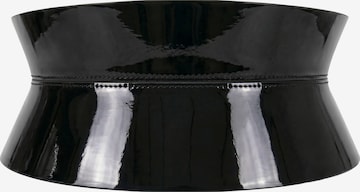 Haute Cuir Riem 'Rounded Hourglass Corset Belt' in Zwart: voorkant