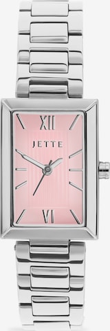 JETTE Analog Watch in Silver: front